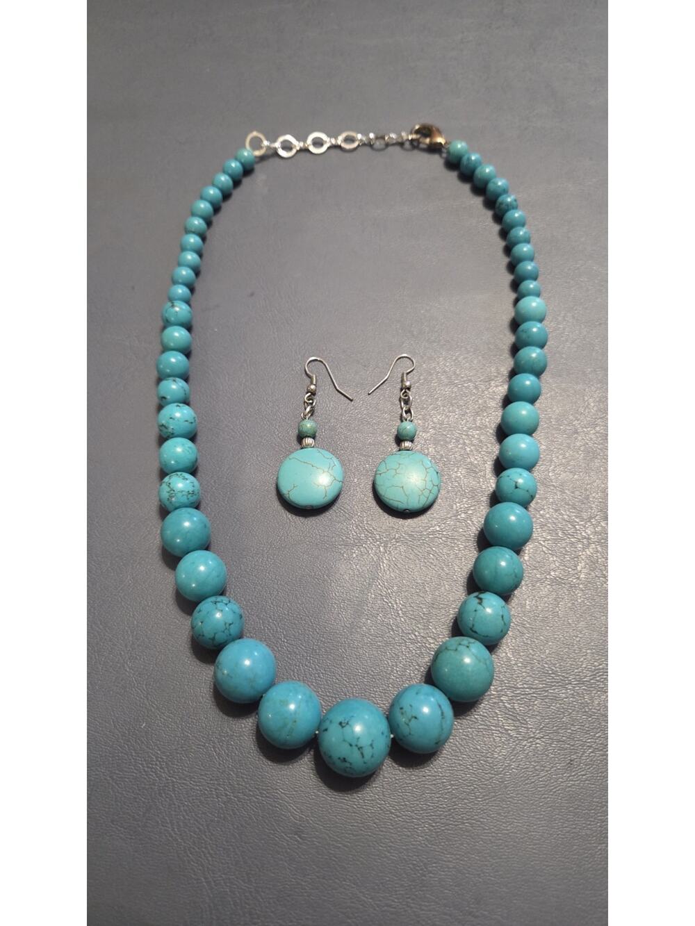 Turquoise‎ Necklace & Earrings